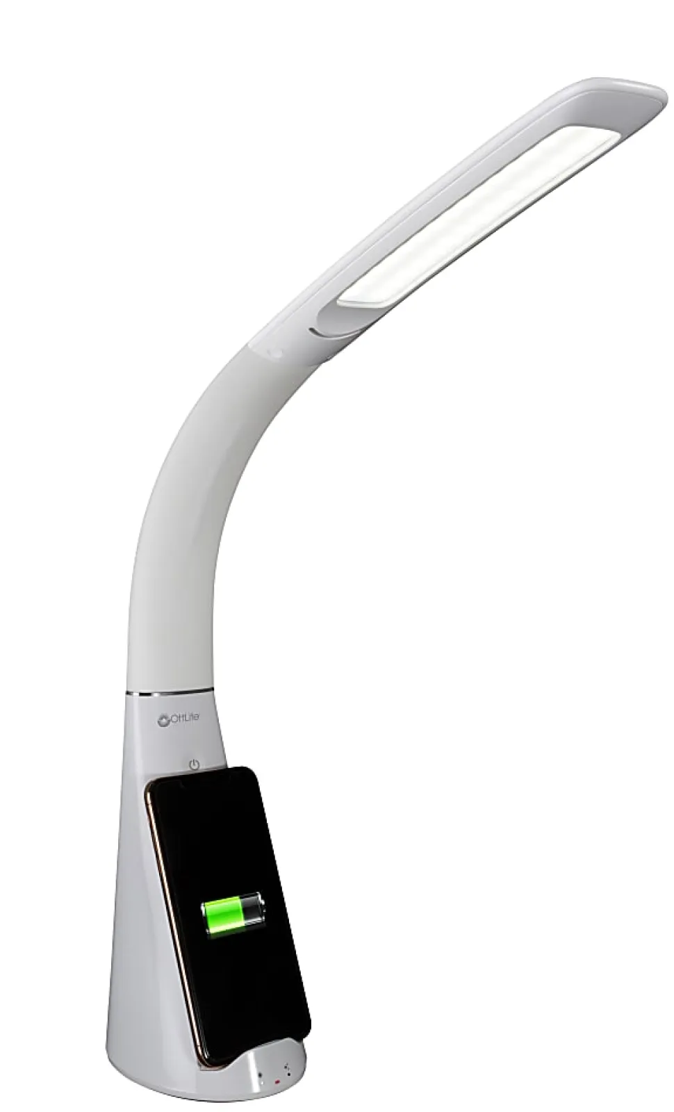 OttLite® Wellness Series® Purify LED Sanitizing Desk Lamp With Wireless Charging