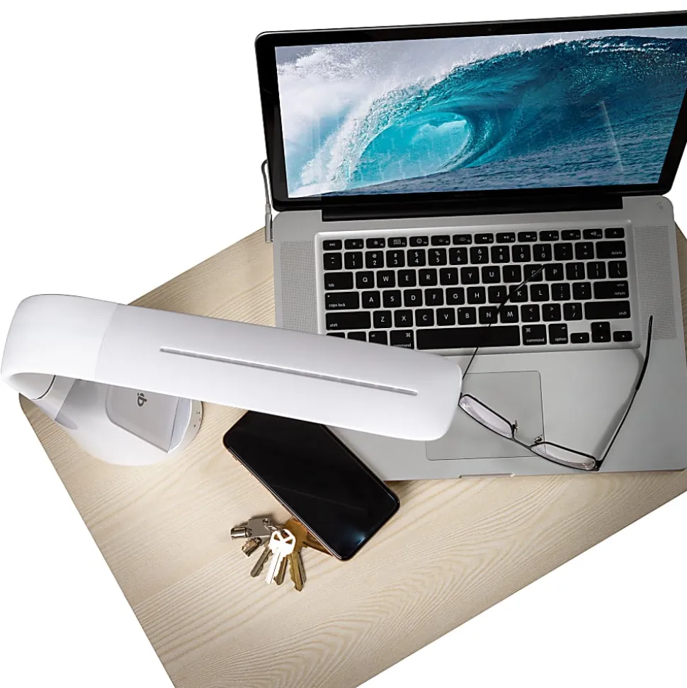 OttLite® Wellness Series® Purify LED Sanitizing Desk Lamp With Wireless Charging