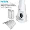 OttLite® Wellness Series SanitizingPro LED Desk Lamp And UV Air Purifier, 25"H, White