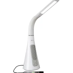 OttLite® Wellness Series SanitizingPro LED Desk Lamp And UV Air Purifier, 25