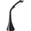 OttLite® Wellness Series® Swerve LED Desk Lamp, black