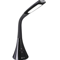 OttLite® Wellness Series® Swerve LED Desk Lamp, black