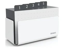 OxfordĀ® at Hand Note Card Organizer, Charcoal