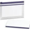 Oxford® At Hand Note Card Zip Pocket, Indigo