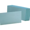 Oxford® Color Index Cards, Unruled, 3" x 5", Blue, Pack Of 100