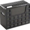 Oxford® Decoflex® File Holder, Letter Size, Black