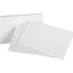 Oxford Printable Index Card - White - 4