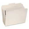 Oxford® Top-Tab File Folders With Fasteners, Legal Size, 1 Fastener, Manila, Box Of 50