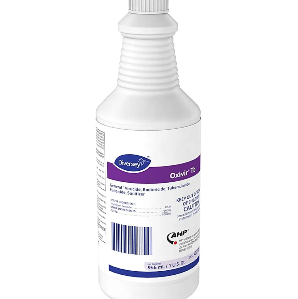 Oxivir TB Disinfectant Spray, Clean Scent, 32 Oz, Case Of 12