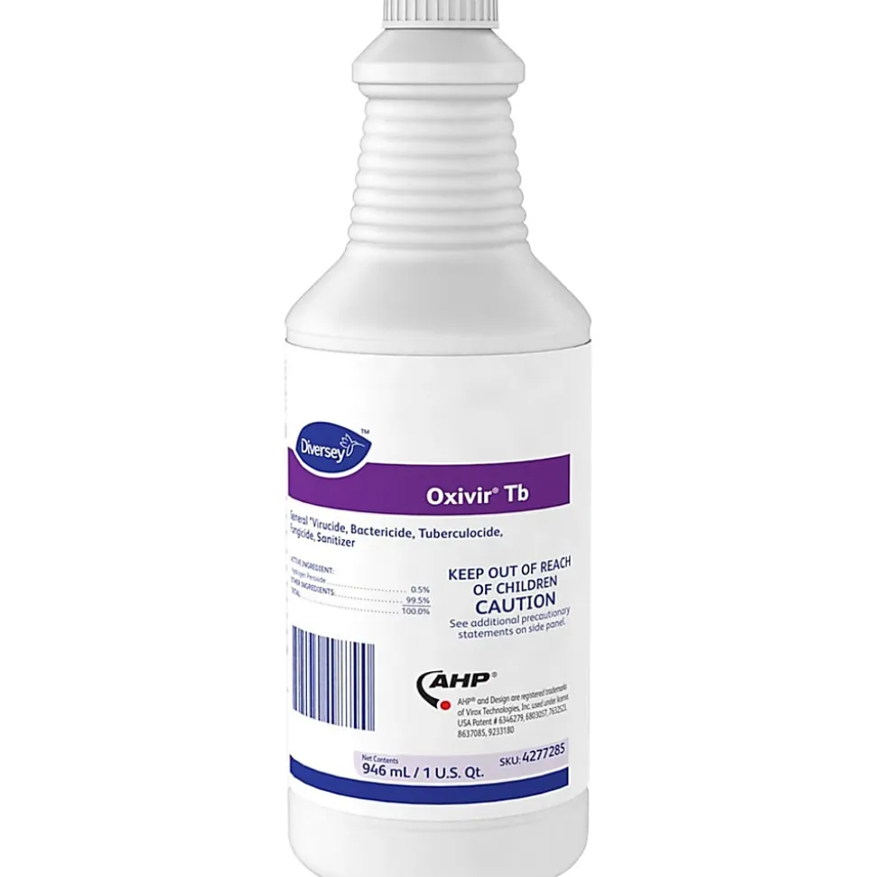 Oxivir TB Disinfectant Spray, Clean Scent, 32 Oz, Case Of 12