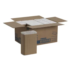 Pacific Blue Basic® by GP PRO, 1-Ply, C-Fold Paper Towels, 10.1" X 12.7", White, 240 Sheets per Pack, 10 Packs Per Case