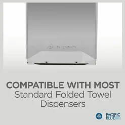 Pacific Blue Basic® by GP PRO, 1-Ply, C-Fold Paper Towels, 10.1
