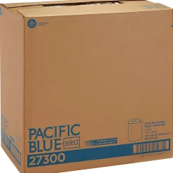 Pacific Blue Select® by GP PRO, 2-Ply, Perforated Paper Towels, White, 30 Rolls Per Case, 100 Sheets Per Roll