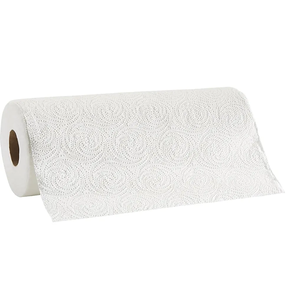 Pacific Blue Select® by GP PRO, 2-Ply, Perforated Paper Towels, White, 30 Rolls Per Case, 100 Sheets Per Roll