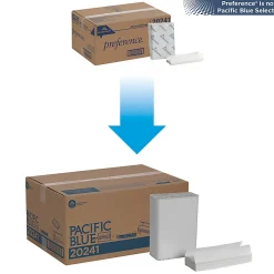 Pacific Blue Select® by GP PRO, 1-Ply, C-Fold Paper Towels, 10.1