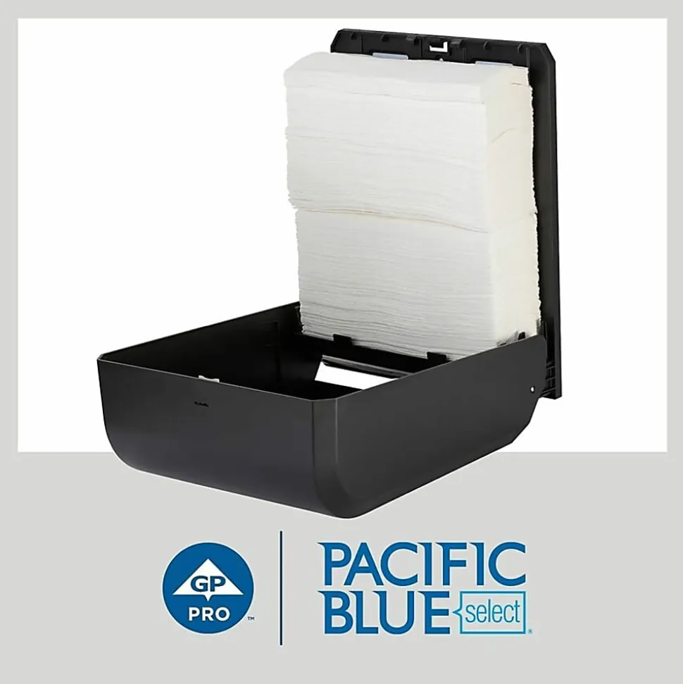Pacific Blue Select® by GP PRO, 1-Ply, C-Fold Paper Towels, 10.1" X 12.7", White, 200 Sheets per Pack, 12 Packs Per Case