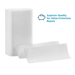 Pacific Blue Select® Premium Multi-Fold Paper Towels, 2-Ply, 9.2"Wx9.4"L, White, 2000 Count (125 Towels Per Pack, 16 Packs Per Case)