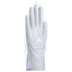 Packaging Dynamics Poly Gloves, Medium, 100 Pairs Per Box, Case Of 10 Boxes