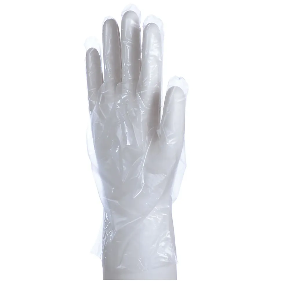 Packaging Dynamics Poly Gloves, Small, 100 Pairs Per Box, Case Of 10 Boxes