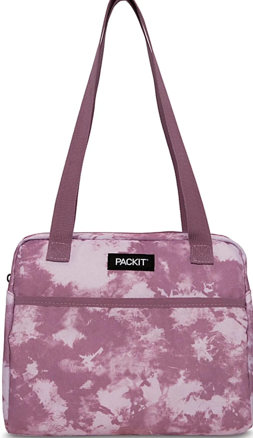 PackIt Freezable Hampton Lunch Bag, Mulberry Tie Dye
