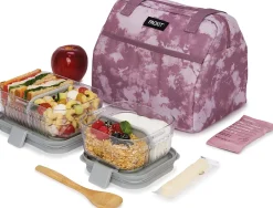 PackIt Freezable Hampton Lunch Bag, Mulberry Tie Dye