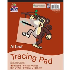 Pacon® Art Street® Drawing Paper Pad, 9" x 12", White, 40 Sheets