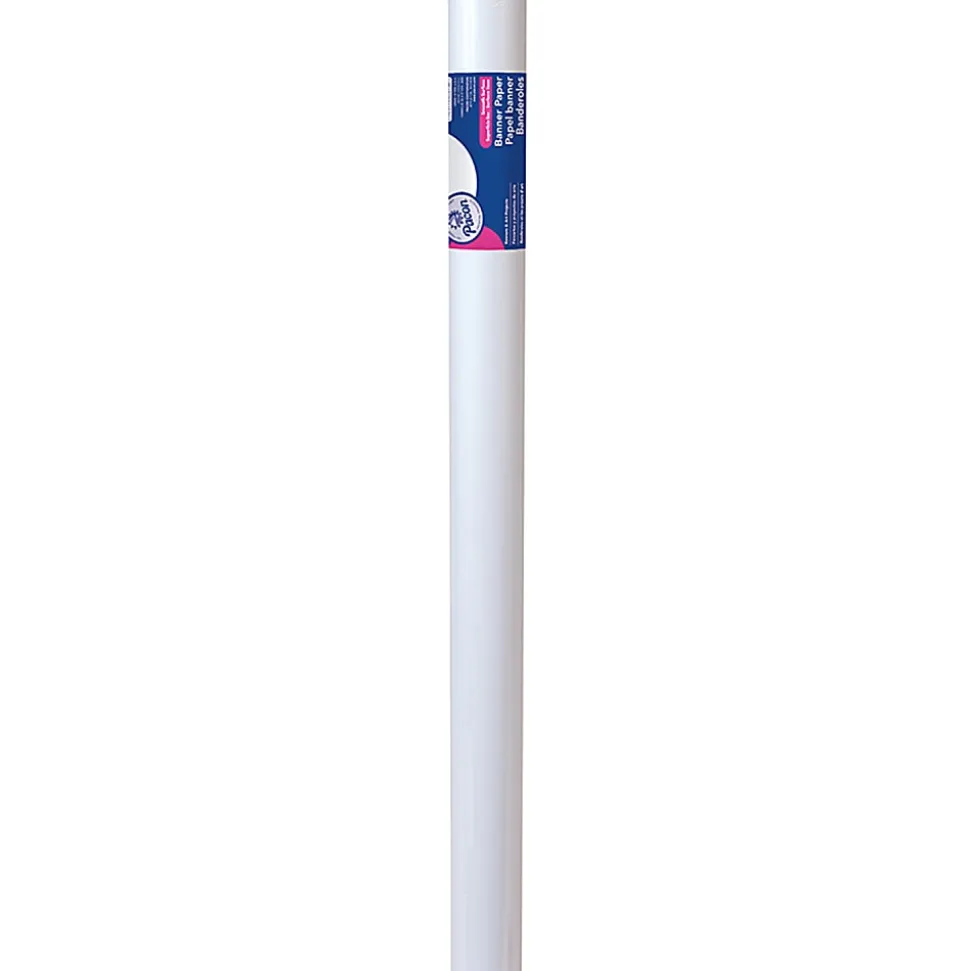 Pacon® Banner Rolls, White, 36" x 75', Set Of 2 Rolls