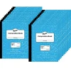 Pacon® Composition Books, Grade 2, 9-3/4" x 7-1/2", Primary Ruled, 24 Sheets, Blue Marble, Pack Of 24 Books
