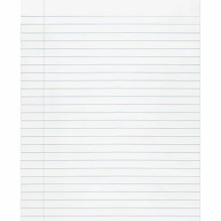 Pacon® Composition Paper, Unpunched, 3/8" Rule, 8 1/2" x 11", White, Pack Of 500 Sheets