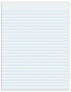 Pacon® Composition Paper Without Margins, Unpunched, 3/8