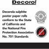 Pacon® Decorol® Flame-Retardant Paper Roll, 36" x 1000', Dark Brown