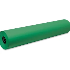 Pacon® Decorol® Flame-Retardant Paper Roll, 36" x 1000', Festive Green