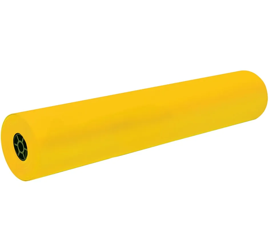 Pacon® Decorol® Flame-Retardant Paper Roll, 36" x 1000', Gold