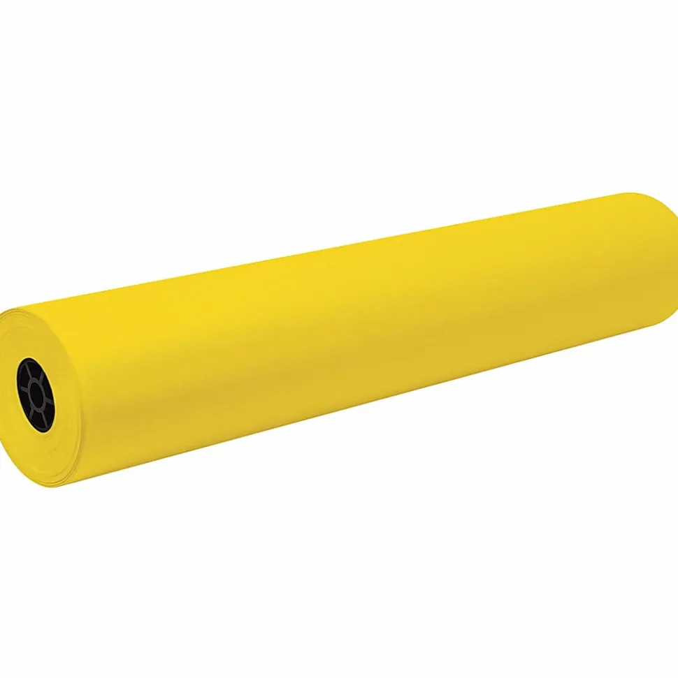 Pacon® Decorol® Flame-Retardant Paper Roll, 36" x 1000', Yellow