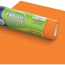 Pacon® Fadeless® Art Paper Roll, 48" x 50', Orange