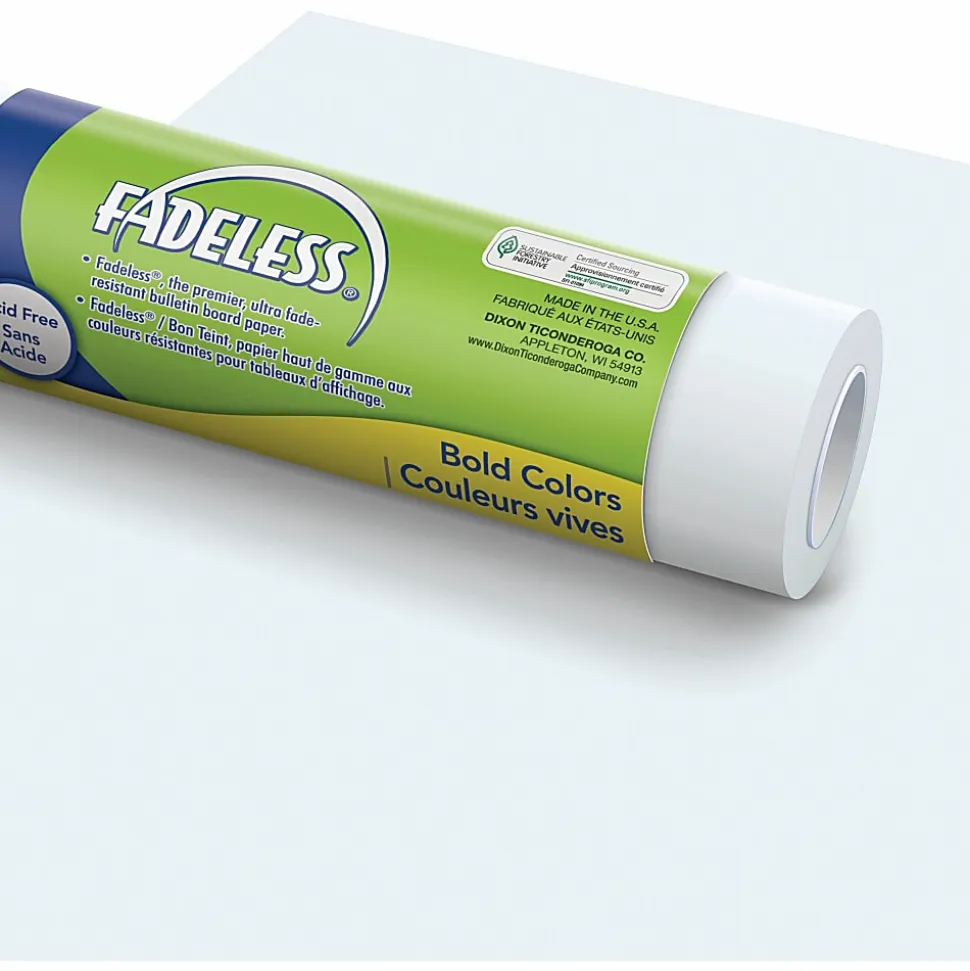 Pacon® Fadeless® Art Paper Roll, 48" x 50', White