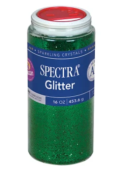 Pacon® Glitter, Shaker-Top Can, Green