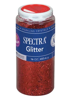 Pacon® Glitter, Shaker-Top Can, Red