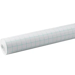 Pacon® Grid Paper Roll, 1" Quadrille Ruled, 34" x 200', White