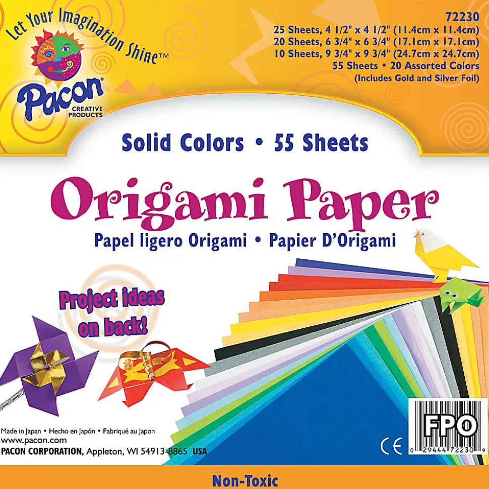 Pacon® Origami Paper, Pack Of 55 Sheets