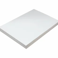 Pacon® Tag Board, 12" x 18", 150 Lb, White, Pack Of 100