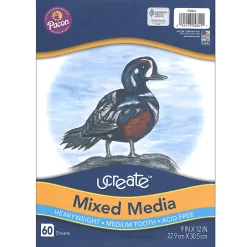 Pacon® UCreate Mixed Media Art Paper, Heavyweight, 9