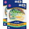 Pacon® UCreate Watercolor Paper, 9" x 12", White, 50 Sheets Per Pack, Case Of 2 Packs