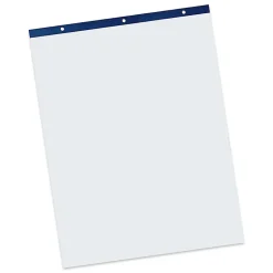 Pacon Unruled Easel Pads - 50 Sheets - Plain - Stapled/Glued - Unruled Front Ruling - 27"x34" Sheet Size - 3385