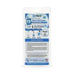 PAK-IT® Glass And Hard-Surface Cleaner, Pleasant Scent, Pack Of 5