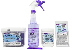 PAK-IT® Heavy-Duty All-Purpose Cleaner Packet, Pleasant Scent, Pack Of 5