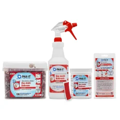 PAK-IT® Non-Acid Bathroom Cleaners, Citrus Scent, Pack Of 5 Cleaners