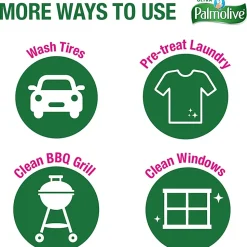 Palmolive Antibacterial Ultra Dish Soap - Concentrate - 35.2 fl oz (1.1 quart) - pH Balanced, Residue-free, Non-abrasive, Antibacterial - Orange
