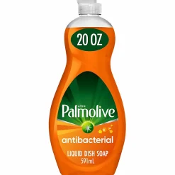 Palmolive Antibacterial Ultra Dish Soap - Concentrate - 35.2 fl oz (1.1 quart) - pH Balanced, Residue-free, Non-abrasive, Antibacterial - Orange