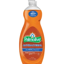Palmolive Antibacterial Ultra Dish Soap - Concentrate - 35.2 fl oz (1.1 quart) - pH Balanced, Residue-free, Non-abrasive, Antibacterial - Orange